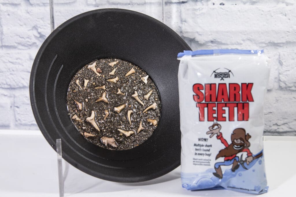 Small Shark Tooth Mining Bag