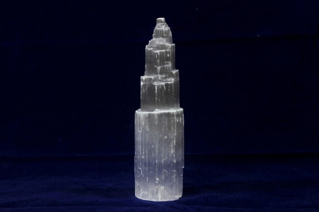 Selenite Skyscraper 8"
