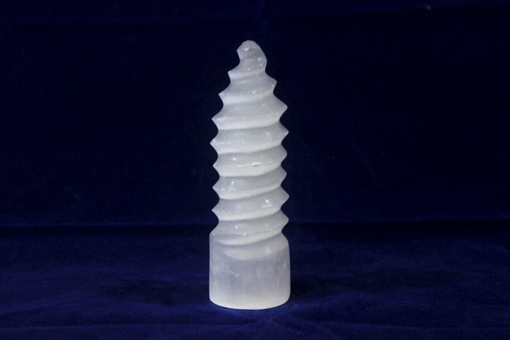 Selenite Spiral Tower
