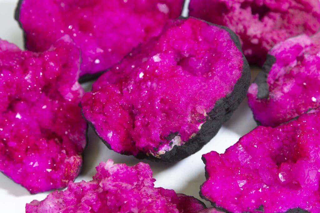 Assorted Medium Pink Geode (Individual Piece)
