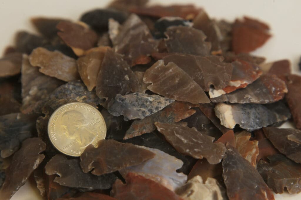 Arrowheads 25 pack 1" replica