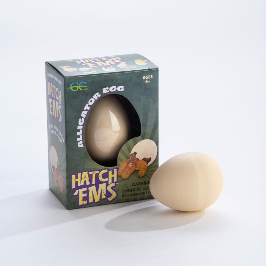 Hatch’ems Alligator Egg