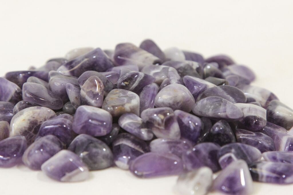 Amethyst Crystal Tumbled 1/2lb