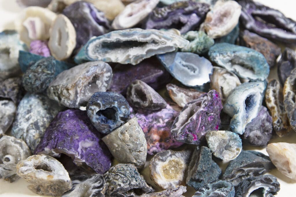 Mini Dyed Geodes