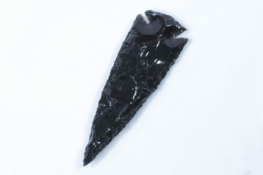 Black Obsidian Arrowhead 5" (One Arrow)
