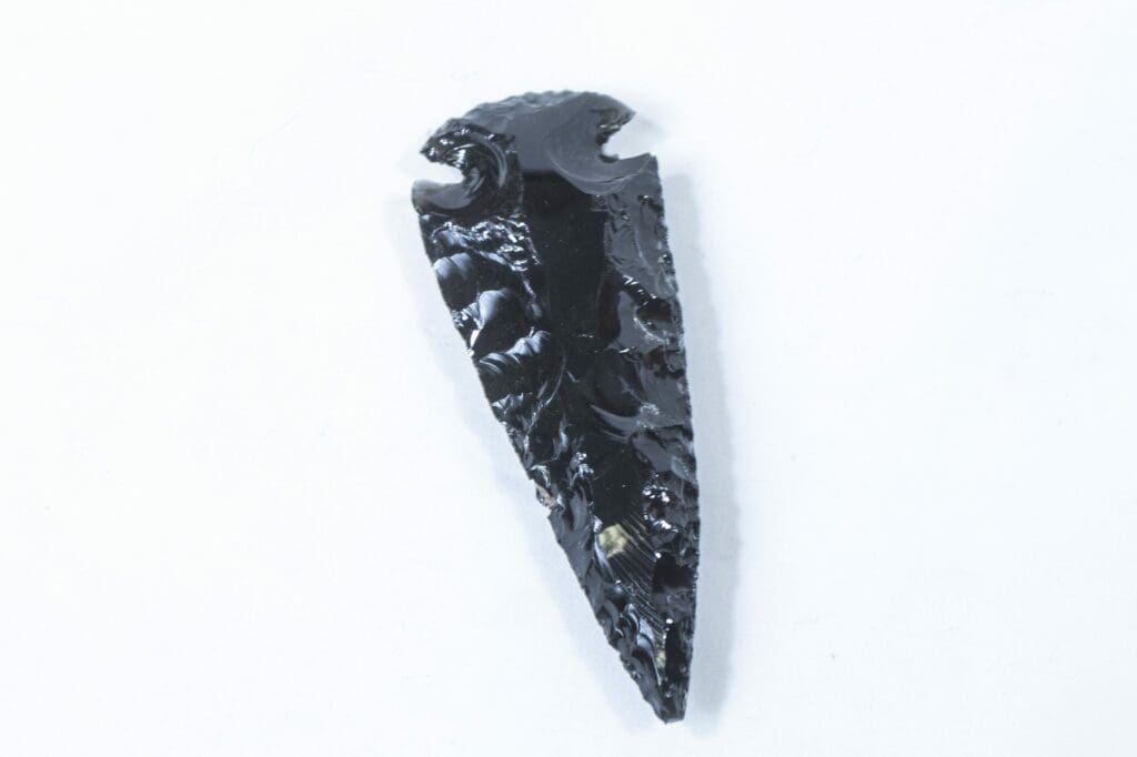 Black Obsidian Arrowhead 4" (One Arrow)