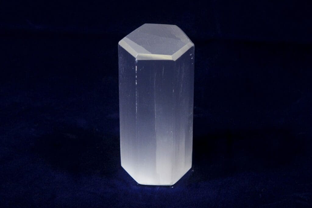 Selenite Hexagon Tube