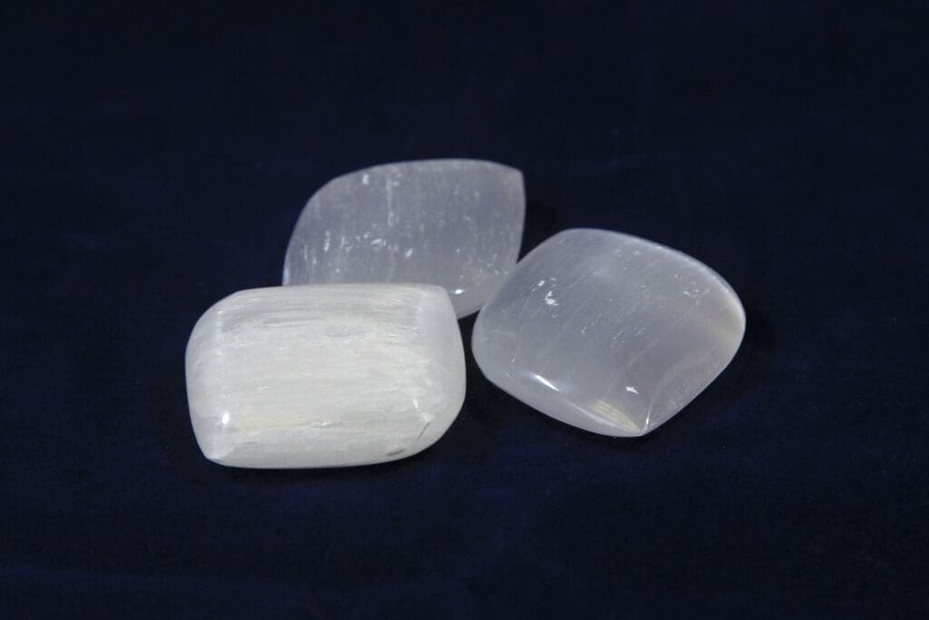 Selenite Soap, Worry, Wish Stone