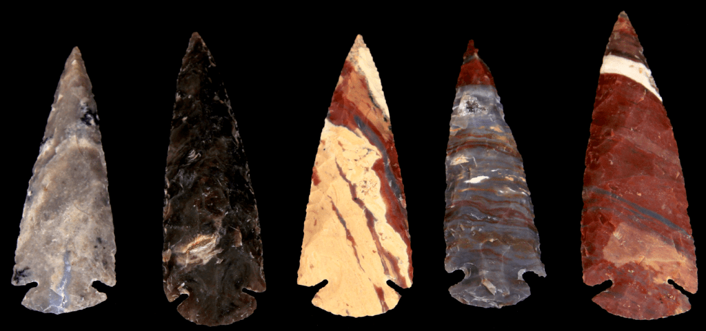4 Inch Jasper Arrowhead
