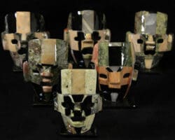 Assorted Mayan/Aztec Decorative Inlay Masks (One Mask)
