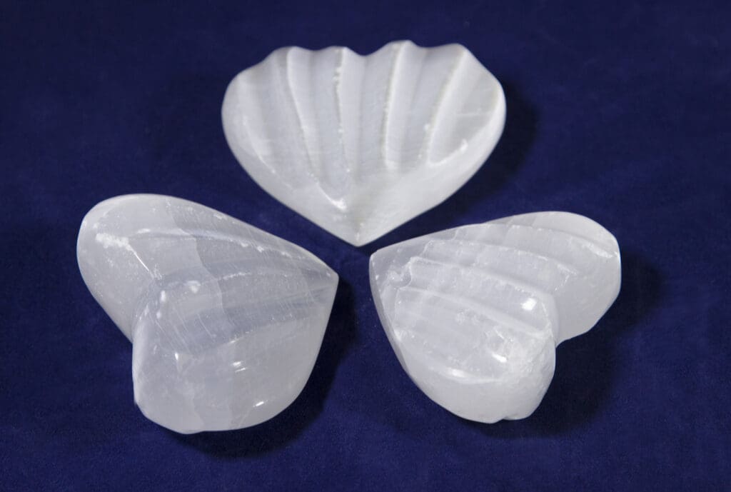 Selenite Massage Heart