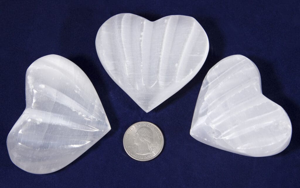 Selenite Massage Heart
