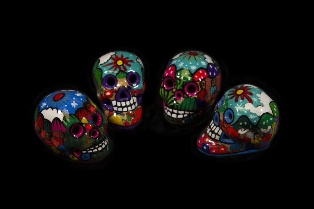 Day of the Dead Hand Painted Sugar Skull