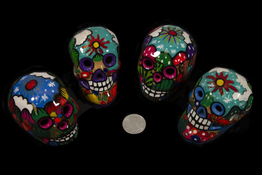 Day of the Dead Hand Painted Sugar Skull