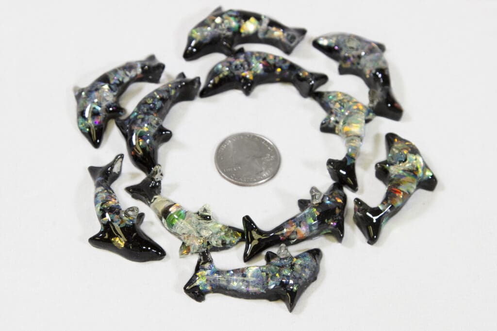 Baby Rainbow Semi Precious Dolphin