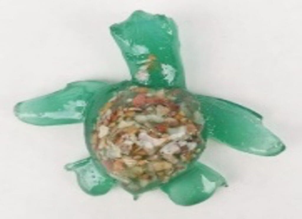 Resin Turtle 2" (One Turtle)