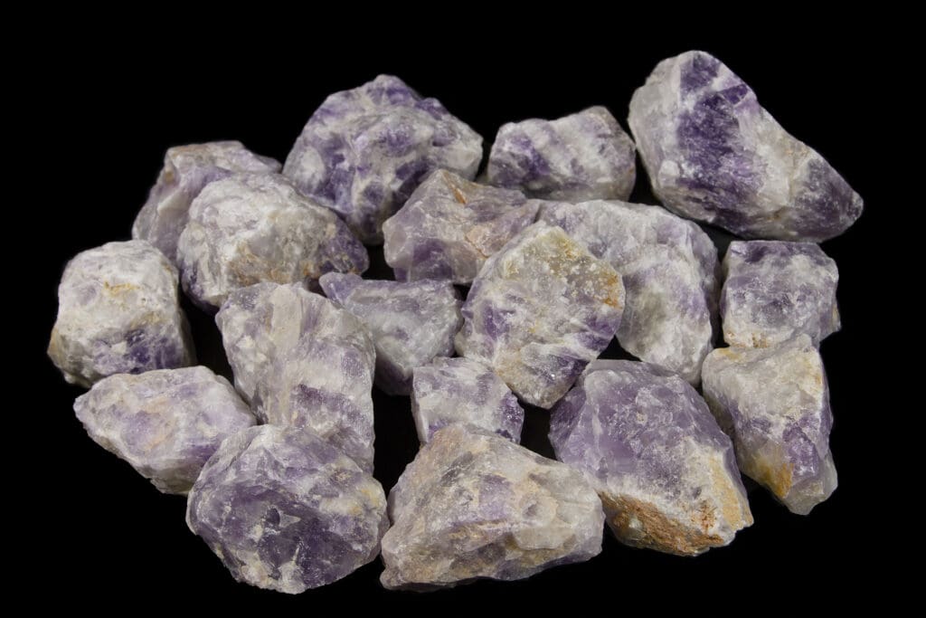 Chevron Amethyst (Individual Piece)