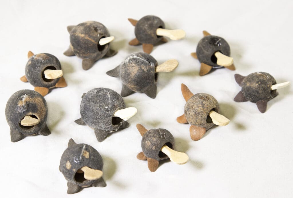 LooseNeck Unpainted Turtles - Ten Pack