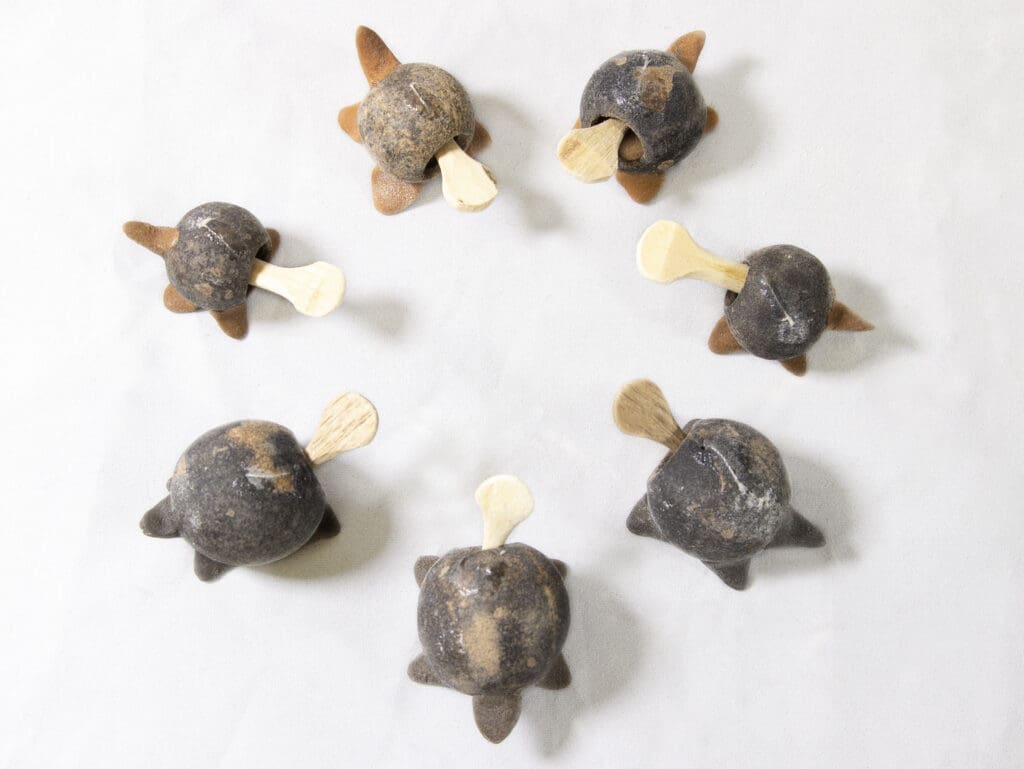 LooseNeck Unpainted Turtles - Ten Pack