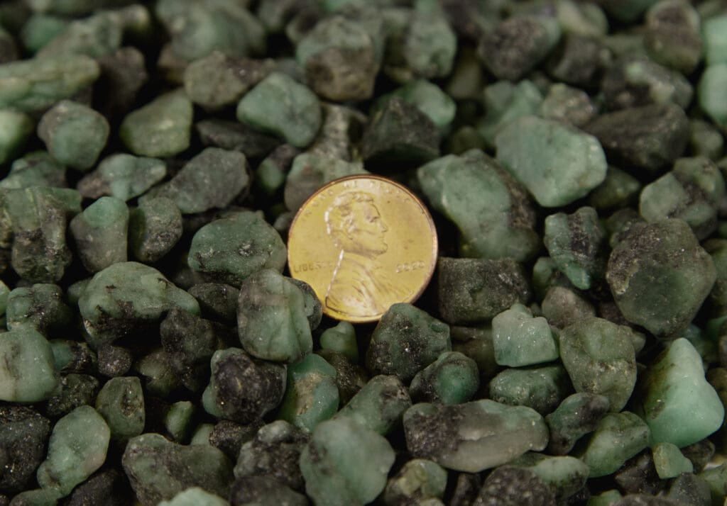 Small Emerald Gravel Mix - 1 LB
