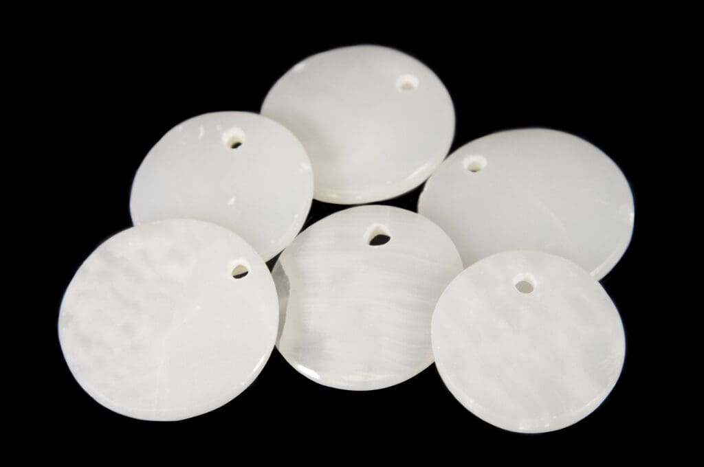 White Onyx Pendants Five Pack