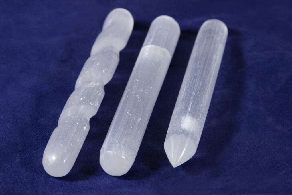 Selenite Wand