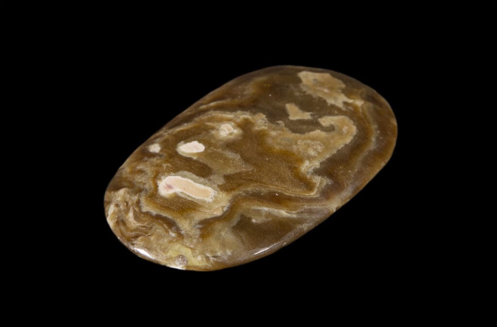 Aragonite Palm Stone (One Palm Stone)