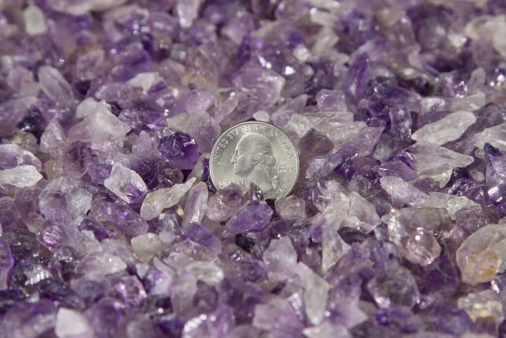 Amethyst Chips Mix - 1 LB