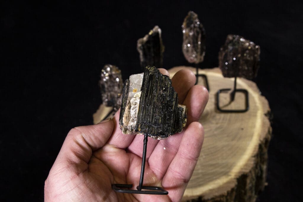 Tourmaline on a Stand (Individual Piece)