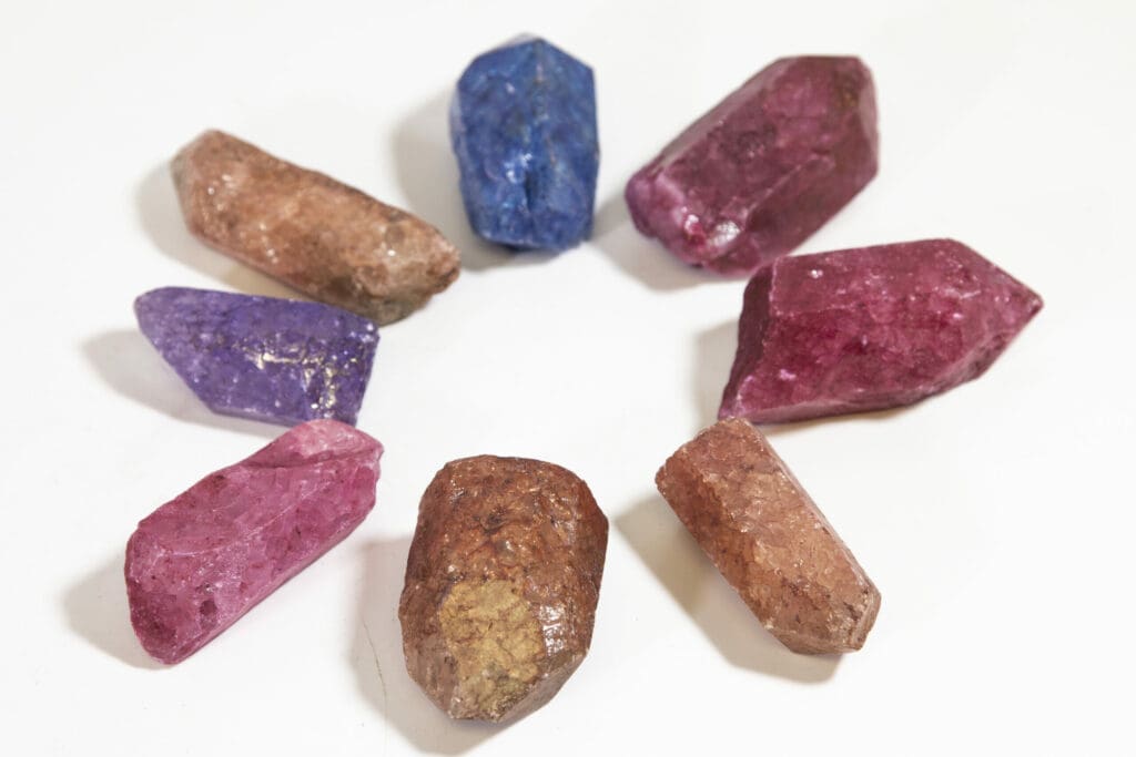 Dyed Crystal Points (Individual Piece)