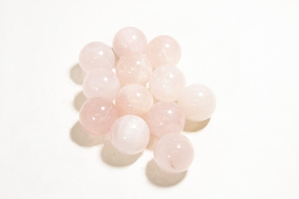 Rose Quartz Spheres