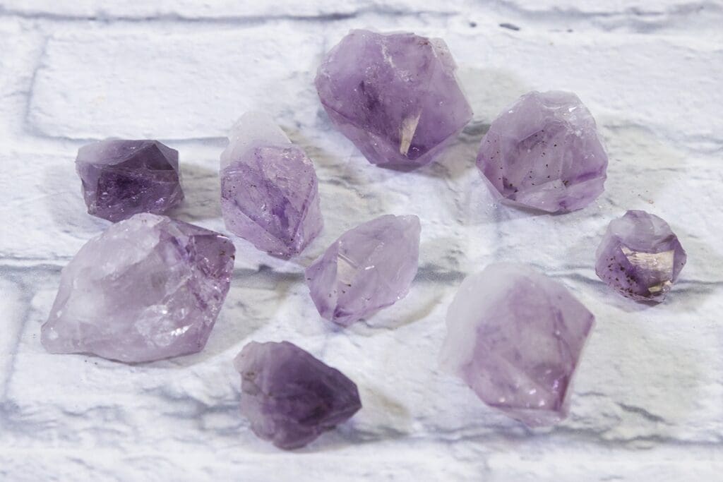 Oversized Amethyst Points