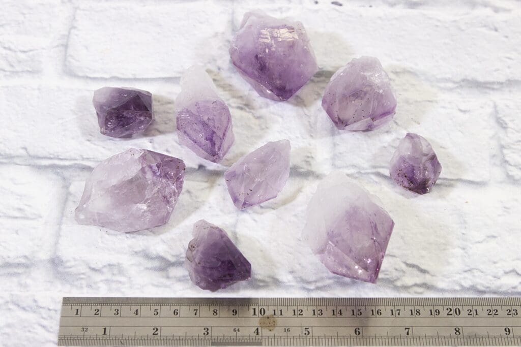 Oversized Amethyst Points
