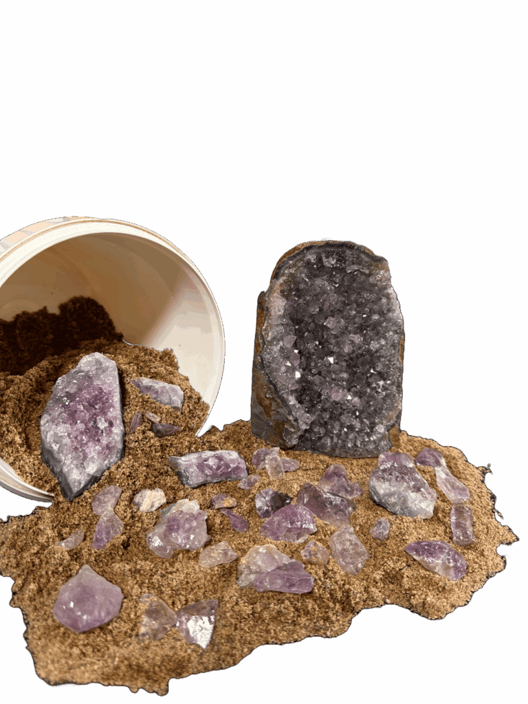 Amethyst Mining Bucket