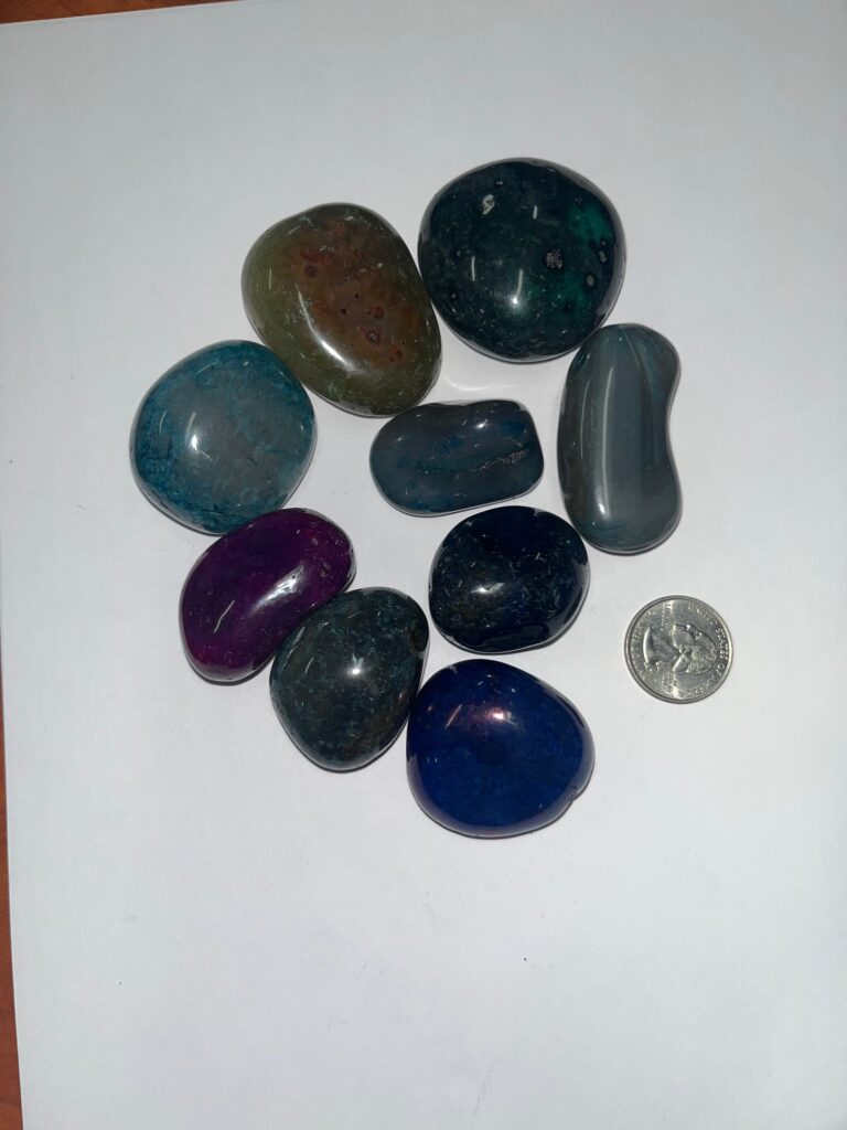 Large Dyed Tumbled Stones