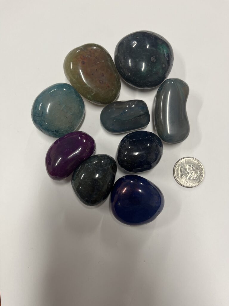Large Dyed Tumbled Stones